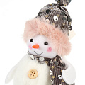 Фигурка декоративная Снеговик, 24 см, белая, Y4-8436 - фото 3