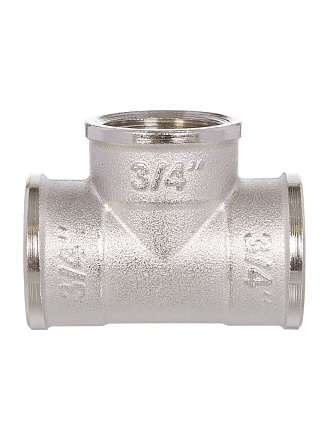 Тройник 1/2'', г-г-г, никель, STI