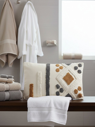 Наволочка декоративная Бохо, канвас, 30 х 48 см, A130215