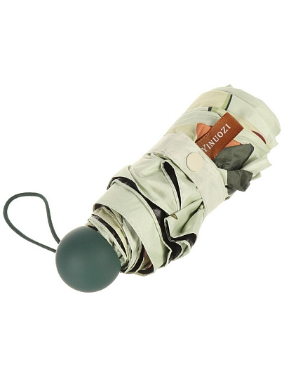 Зонт полуавтомат, 6 спиц, 50 см, Авокадо, полиэстер, A380024