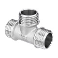 Тройник 3/4&amp;quot;, ш-ш-ш, латунь, AquaLink