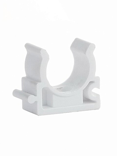 Опора для трубы полипропилен, d20 мм, белая, Valfex