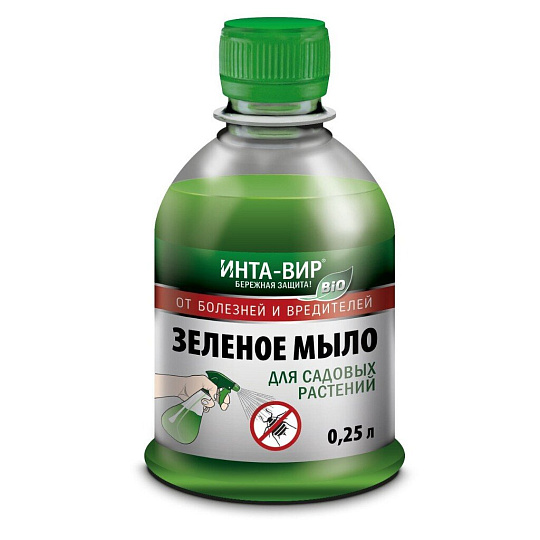 Инс.Зеленое мыло ср-во для защиты растений от болезней и вредителей 250мл
