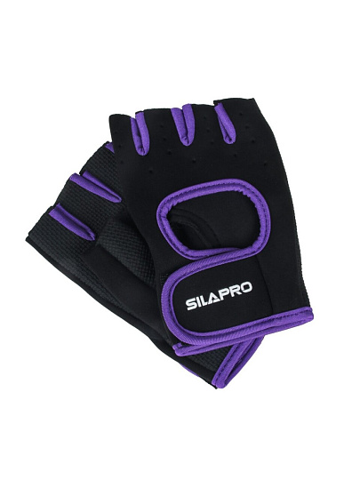 Перчатки защитные, универсальный размер, полиэстер, обхват ладони 21.5-23.5 см, в ассортименте, SilaPro, 191-047