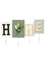 Крючок Home, 32.5х20.5 см, МДФ, 4 крючка, на декоративном панно, настенный, A200170 - фото 2