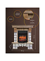 Электрокамин RealFlame, Stone STD LO, дуб сонома, Fobos, эксклюзив - фото 2