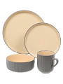 Сервиз столовый керамика, 16 предметов, на 4 персоны, Jewel, Рюне, ПС0007-38 - фото 6