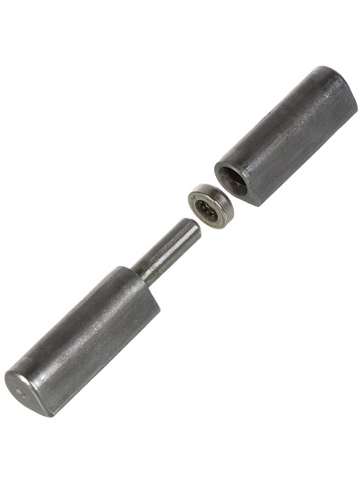 Петля гаражная, Аллюр, 20х140 мм, 1118, с подшипником, каплевидная, для сварки