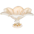 Блюдо на ножке white cristal &amp;quot;avorio giusy&amp;quot; 40см высота 24 см, 647-762