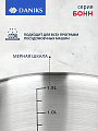 Ковш нержавеющая сталь, 1.8 л, крышка стекло, металлическая ручка, индукция, Daniks, Бонн, GS-01319-16SP - фото 5