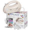 Миксер ручной, Galaxy Line, GL 2207, 200 Вт, 7 скоростей, 2 насадки