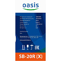 Тепловентилятор Oasis, напольный, 2 кВт, 20 м2, SB-20R - фото 7