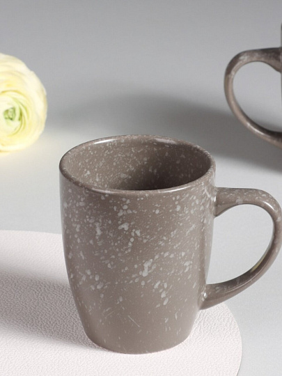 Сервиз столовый керамика, 16 предметов, на 4 персоны, Millimi, 824-174, серый