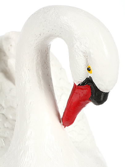 Фигурка садовая декоративная Лебедь, 21х12.5х14.5 см, полистоун, Y4-11223