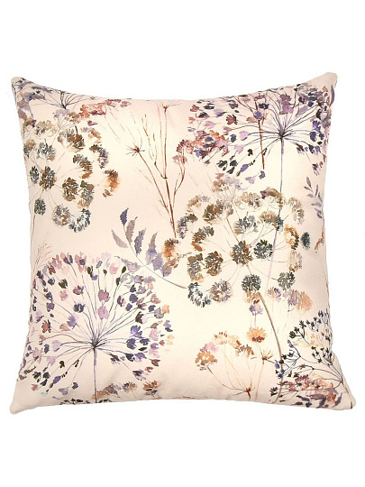 Наволочка декоративная Абстракция розовые зонтики, 100% полиэстер, 40 х 40 см