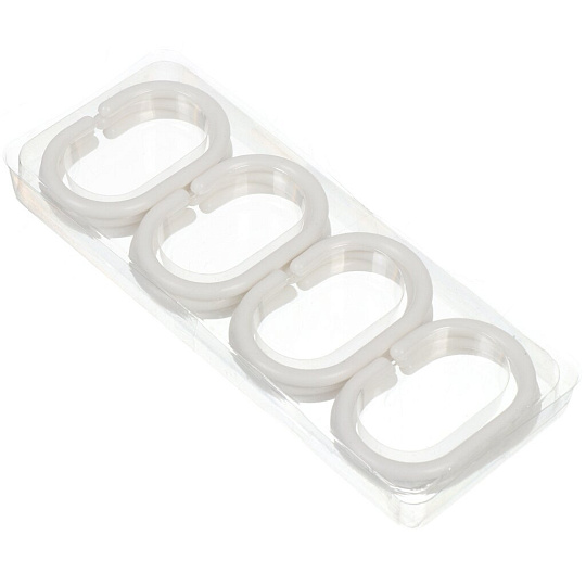 Штора для ванн 180х200 см, полиэстер, Swensa, Geo, светло-серая, SWC-90-87-LGY