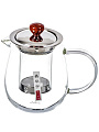 Чайник заварочный стекло, 0.6 л, с ситечком, Y4-3836