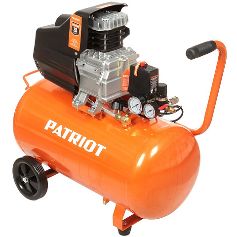 Компрессор Patriot Euro 50/260, 1.8 кВт + набор пневмоинструмента