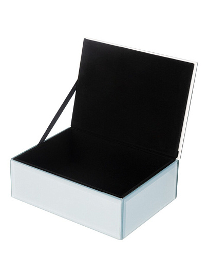 Шкатулка для украшений, МДФ, стекло, 16х12х6 см, Lefard, Арт Коллекция, 453-204