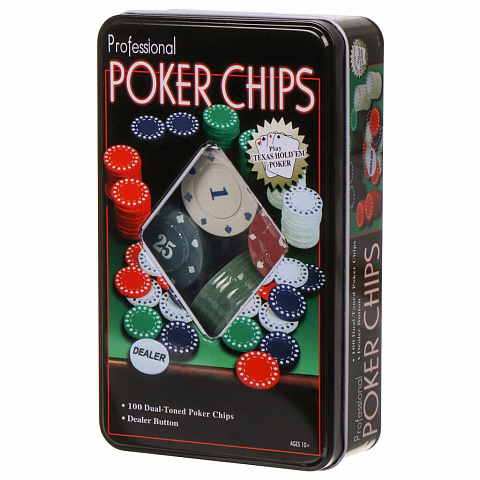 Игра настольная Покер, 19х11х5 см, Y6-6372