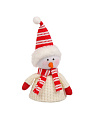 Фигурка декоративная полиэстер, Снеговик, 23 см, SYGZWWA-37230020 - фото 2