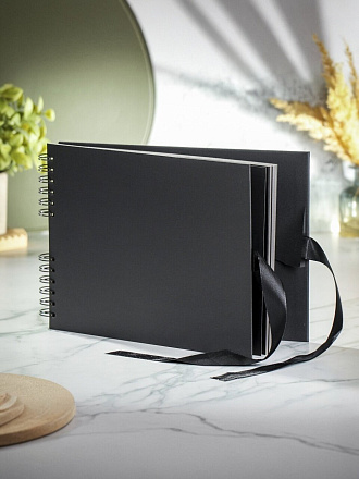 Фотоальбом на кольцах крафтовый, 31.5х21.5х22.5 см, цвет в ассортименте, Y4-8791