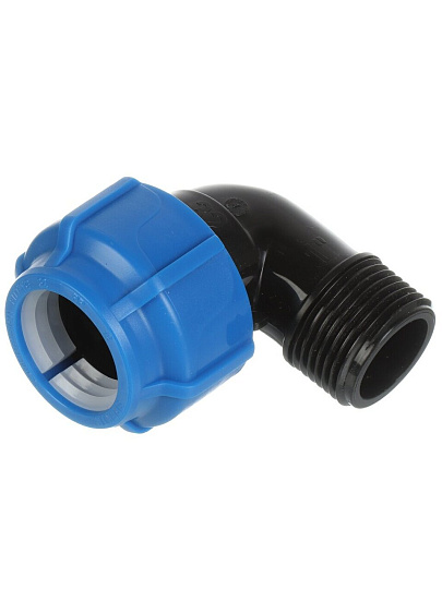 ПНД уголок d32х1&quot;, наружная резьба, Spektr