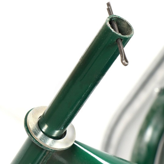 Тачка строительная двухколесная, сталь, 250 кг, 110 л, 0.8 мм, втулка D20 мм, без колес, Скорпион