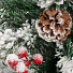 Елка новогодняя настольная, 65 см, ель, полиэтилен, заснеженная, с ягодами, SYSPS-0823127 - фото 2