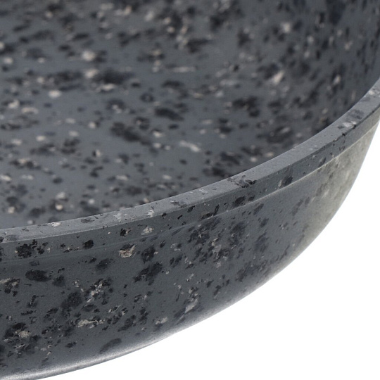 Сковорода алюминий, 24 см, антипригарное покрытие, Гурман, Granit Grey, серая, ГМ2401 ГГР