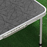 Стол складной металл, прямоугольный, 120х60х68.5 см, столешница МДФ, темно-серый, Green Days, 4 стула - фото 3