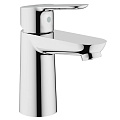 Смеситель для раковины, Grohe, BauEdge, короткий излив, с картриджем, хром, 23330000