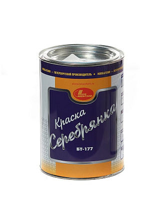 Серебрянка НовБытХим, БТ-177, смоляная, универсальная, полуглянцевая, 1 л