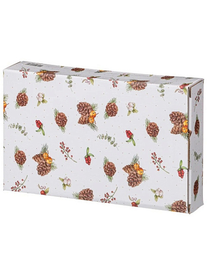Блюдо фарфор, фигурное, 14х25х4 см, Celebration, Lefard, 54-611