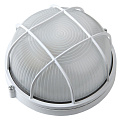 Светильник под лампу General Lighting Systems, ЖКХ 1302 НБП/НПП, 60 Вт, E27, на 1 лампочку, IP65, 19х17.6х8.2 см, с решеткой, белый, GCF-O-E27-60-IP65