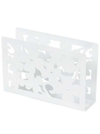 Салфетница металл, 15х4х10 см, Цветы, Y4-3325