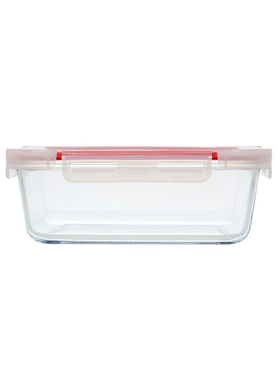 Форма для запекания стекло, 1.8 л, квадратная, с крышкой, Borcam, BAKE&amp;STORE, 59574