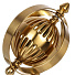 Фигурка декоративная металл, 15х7х21 см, золото, Y6-10446 - фото 4