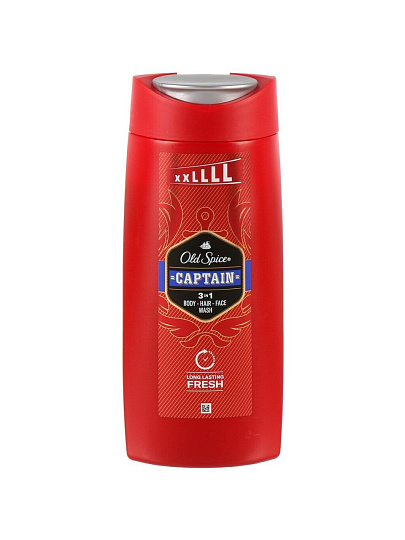 Гель для душа Old Spice, Captain, для мужчин, 675 мл