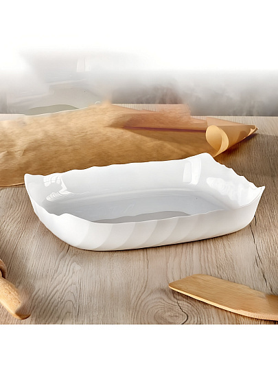 Форма для запекания стекло, 27х33х6.1 см, 1.7 л, прямоугольная, Luminarc, Smart Cuisine Trianon, Q3201