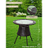 Мебель садовая Эльвира нео, стол, 60х60х60 см, 2 стула, 110 кг, полиэтилен, металл, Y9-291 - фото 12