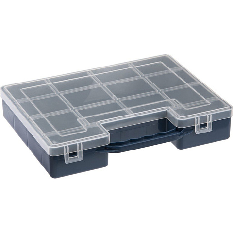 Ящик-органайзер для инструментов, 27х22х5.5 см, пластик, Idea, в ассортименте, М 2955