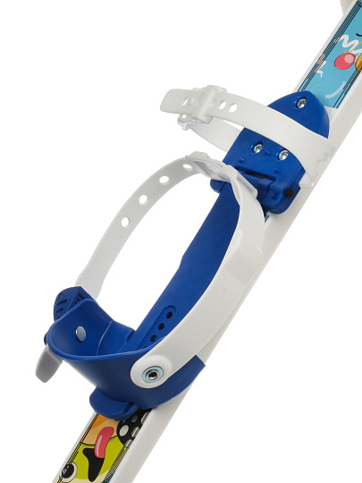 Лыжи для детей, 90 см, с палками, 90 см, универсальное крепление, в сетке, Быстрики, 6742-00