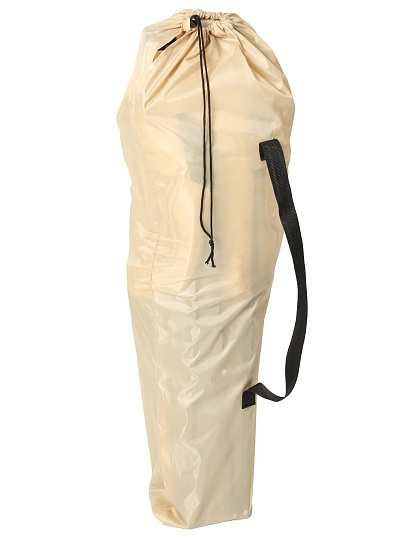 Кресло складное 82х80х72 см, Гриб, бежевое, без рисунка, полиэстер 600D, 100 кг