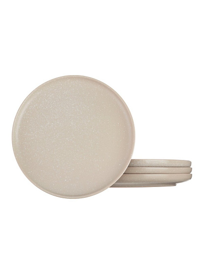 Сервиз столовый керамика, 16 предметов, на 4 персоны, Millimi, 824-179, бежевый