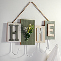 Крючок 4 крючка, на декоративном панно, настенный, 32.5х20.5 см, МДФ, Home, A200170 - фото 4