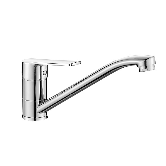 Смеситель одноручный для кухни с поворотным изливом, картр. 35 мм, хром, DECOROOM, DR22018