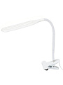 Светильник настольный на прищепке, белый, абажур белый, SPE17156-13/333934, USB - фото 4