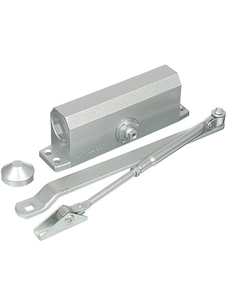 Доводчик дверной Trodos, TD-120, -35°C + 60°C °C, 120 кг, серебряный, 272018