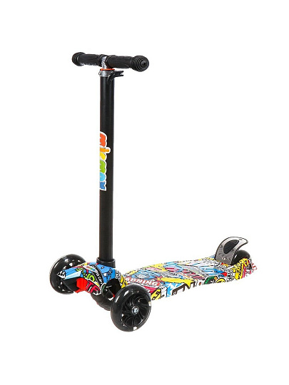 Самокат трехколесный, детский, складной, 35 кг, металл, пластик, T2022-511D